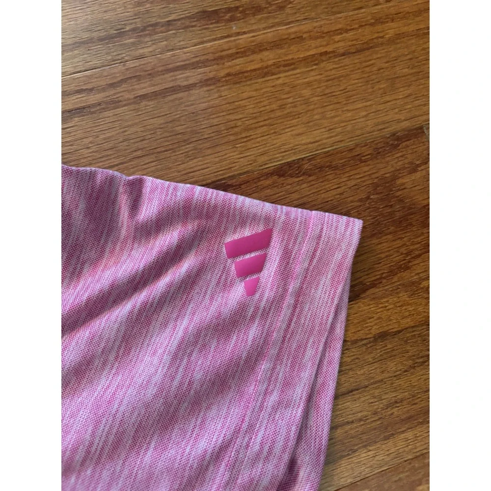 Adidas Pink‎ Short Sleeved Polo Size 2XL
